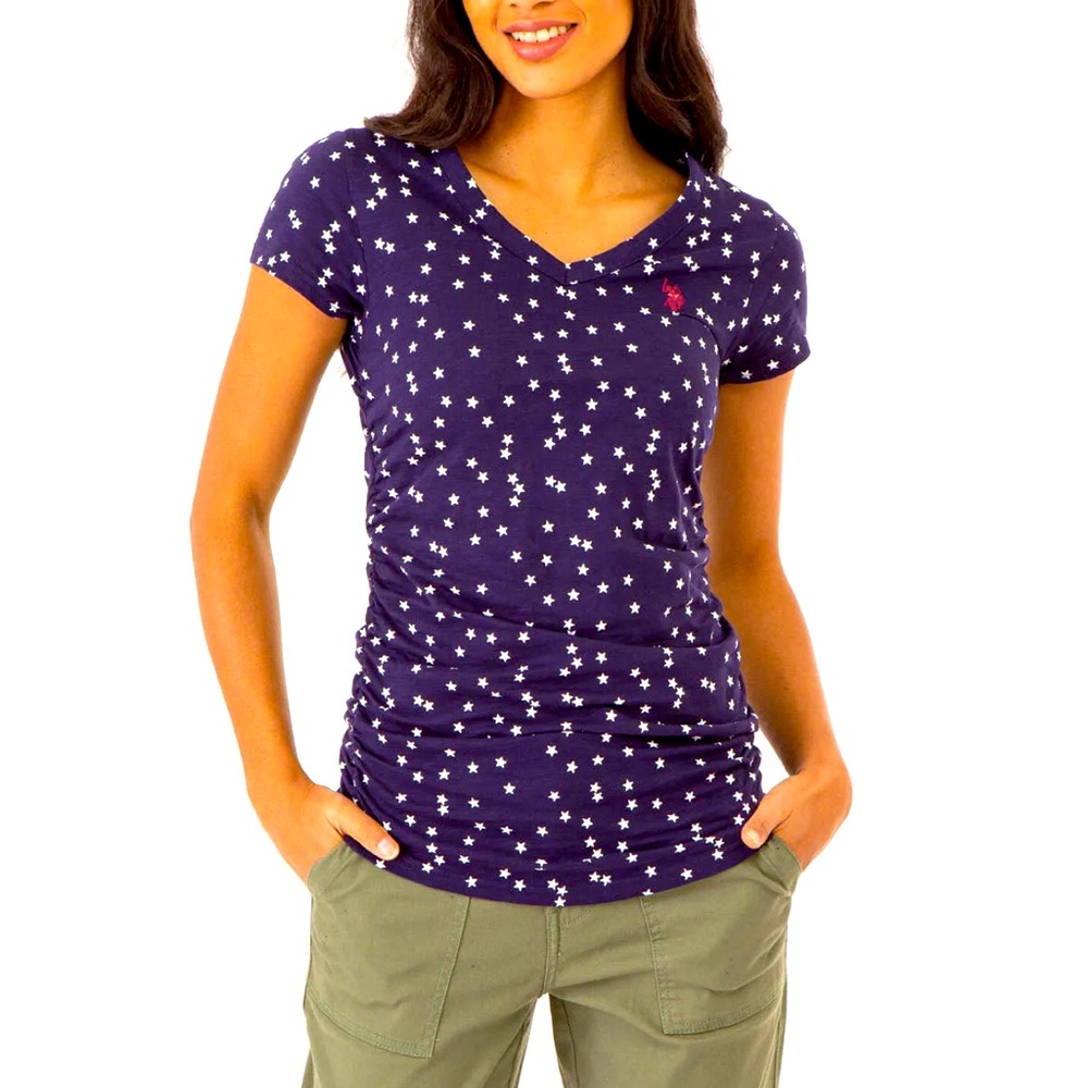 US polo assn maternity shirt. Never worn XL